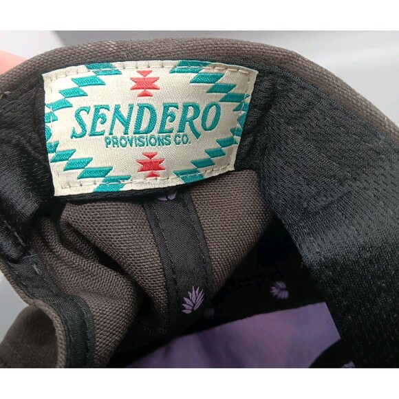 Sendero Provisions Co. Cosmic Cowboy Snapback Hat Cap Rope Patch Western Space - Picture 8 of 12